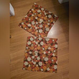 Handmade Vintage Joannes Fabric Throw Pillow Covers